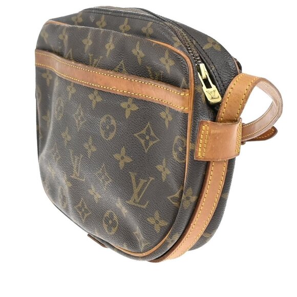 LOUIS VUITTON Jeune Fille MM Shoulder Bag Monogram Leather Brown M51226 37EF535 - Picture 4 of 16